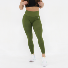 Load image into Gallery viewer, Seamless Leggings, Army Green