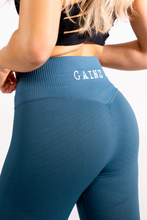 Load image into Gallery viewer, Seamless Leggings, Navy Blue
