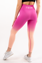 Load image into Gallery viewer, Seamless Leggings, Pink/Peach Ombre