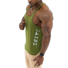 Load image into Gallery viewer, Core™ Stringer Tank Top, Army Green
