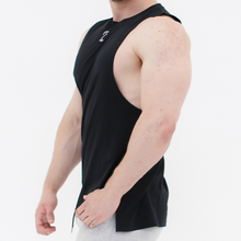 Load image into Gallery viewer, Low-Cut Classic Tank Top, Black
