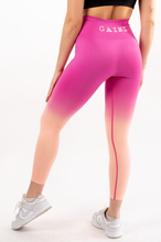 Load image into Gallery viewer, Seamless Leggings, Pink/Peach Ombre
