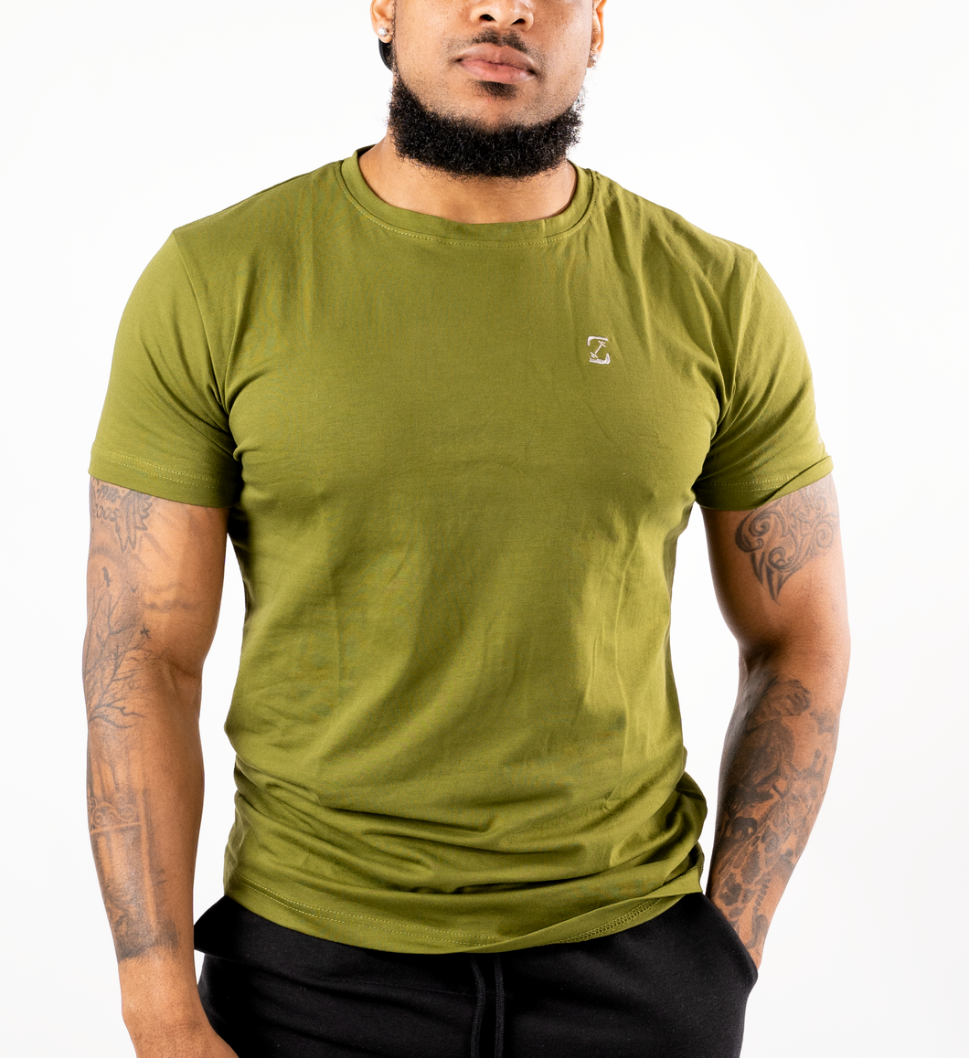 The Gainz® Authentic T-Shirt, Army Green