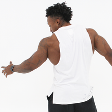 Load image into Gallery viewer, Low-Cut Classic Tank Top, White
